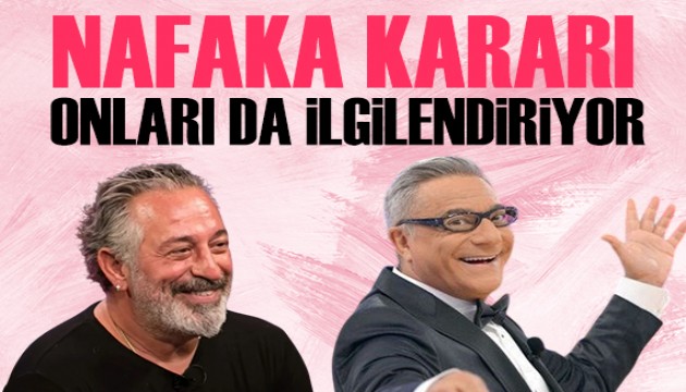 Nafaka kararı Cem Yılmaz ve Mehmet Ali Erbil'i de etkiledi