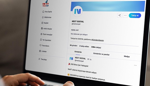 NEXT 500 bininci üyeye hediye verecek