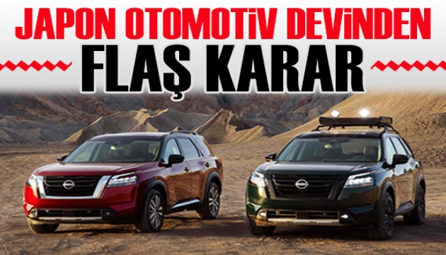 Japon otomotiv devinden flaş karar! Binlerce kişi...