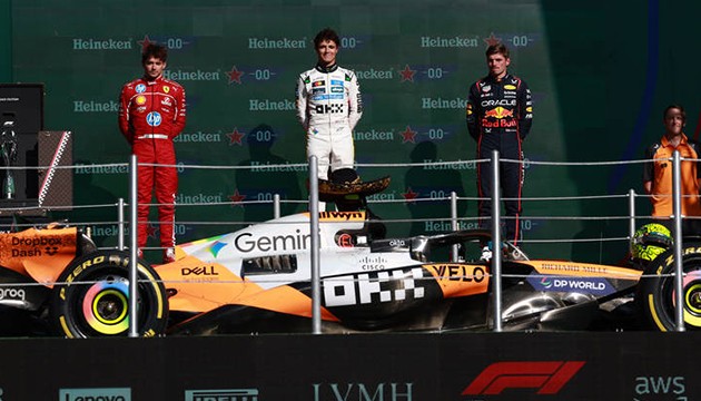 Meksika'da kazanan Norris