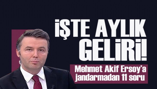 Mehmet Akif Ersoy, aylık gelirini beyan etti