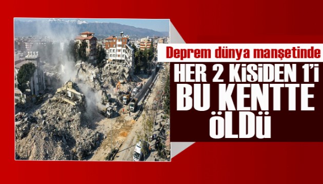 Herkes bu depremi konuşuyor: Her 2 kişiden 1'i bu kentte öldü!