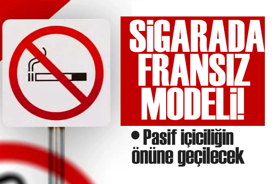 Sigarada 'Fransız modeli': Pasif içiciliğin önüne geçilecek