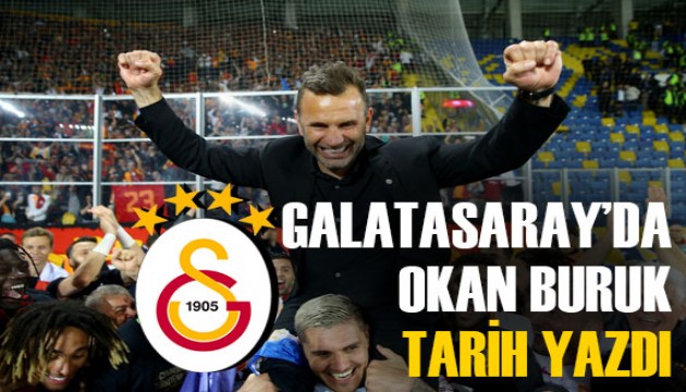 Okan Buruk, Galatasaray'da büyük başarı yakaladı! Rekorlar kırdı...