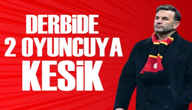 Okan Buruk'un derbi 11''inde 2 kesik!