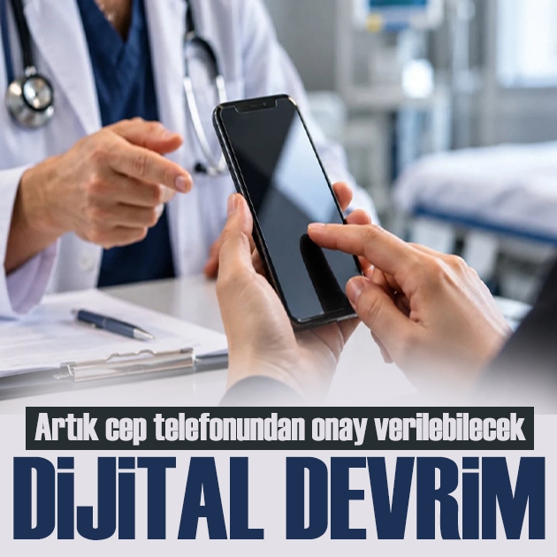 Hastanelerde dijital devrim: Telefona gelen şifre 'Islak İmza' sayılacak!
