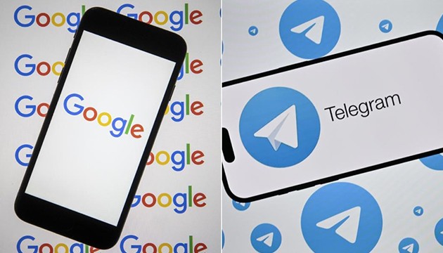 Google ve Telegram'a ceza