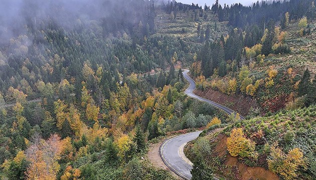 Trabzon'da sonbahar renkleri