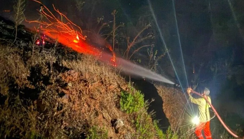 Antalya'da orman yangını