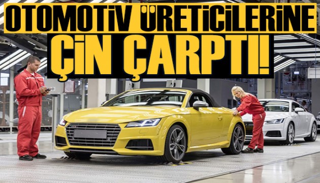 Alman otomotiv devlerine Çin şoku