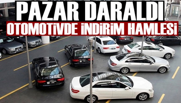 Pazar eriyor: Otomotivde indirim adımı!