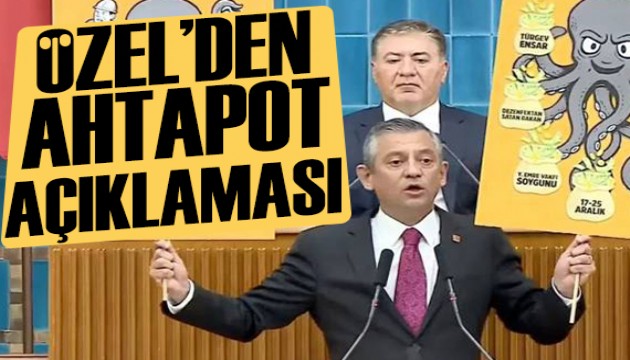 Özgür Özel'den ahtapot açıklaması