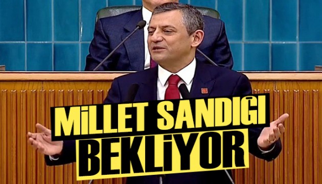 Özgür Özel: Millet o sandığı bekliyor