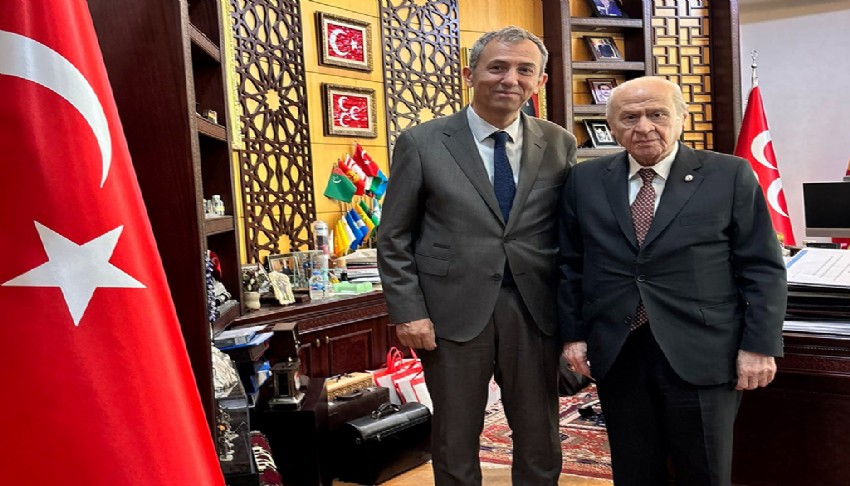 Dr. Ali Arif Özzeybek'ten Devlet Bahçeli'ye ziyaret