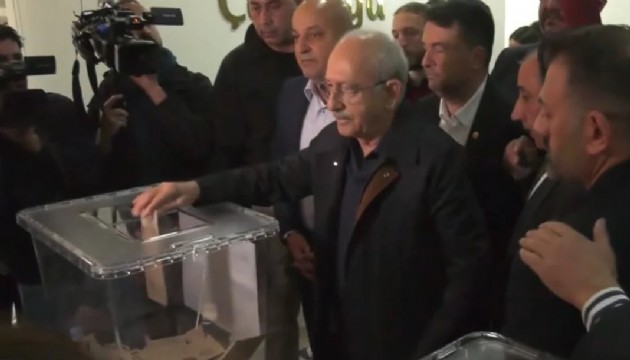 Kılıçdaroğlu, İmamoğlu için oy kullandı