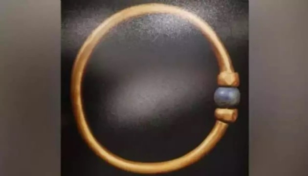 3 bin yıllık bilezik eritildi