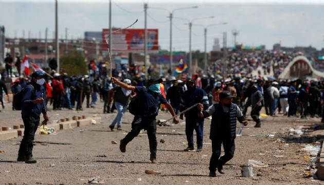 Peru'da hükümet karşıtı protestolarda 43 kişi öldü