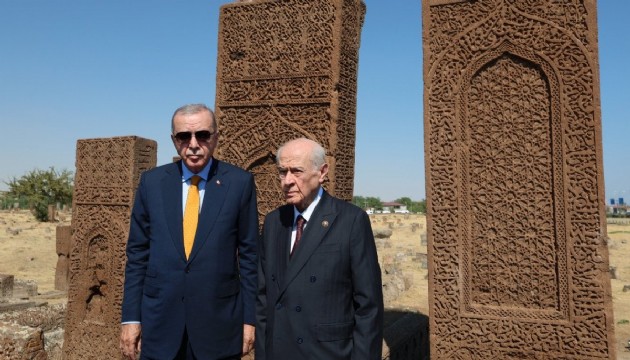 Erdoğan ve Bahçeli, bir araya geldi
