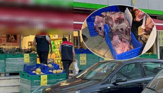 Zincir markette kırmızı et skandalı
