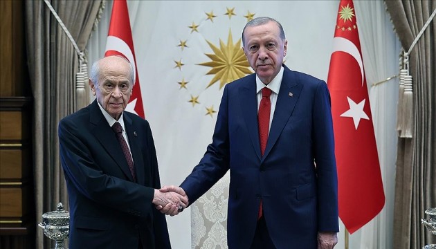 Erdoğan'dan Bahçeli'ye ziyaret
