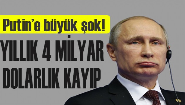 AB'den Putin'e büyük şok!