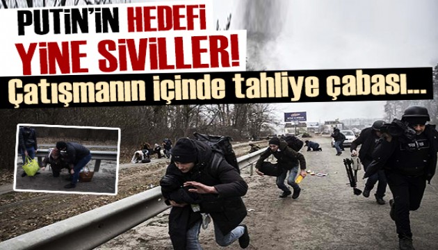 Putin'in hedefi yine siviller!