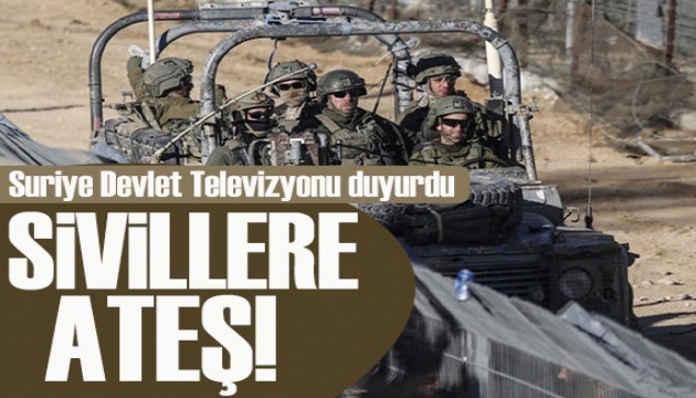 İsrail güçleri Şam'da sivillere ateş açtı