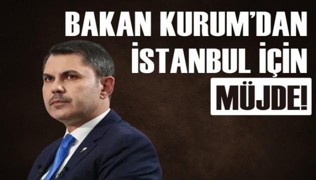 Bakan Kurum'dan İstanbul'a kiralık konut müjdesi!