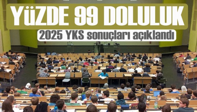 YKS tercih sonuçları: Kontenjanların yüzde 99'u doldu