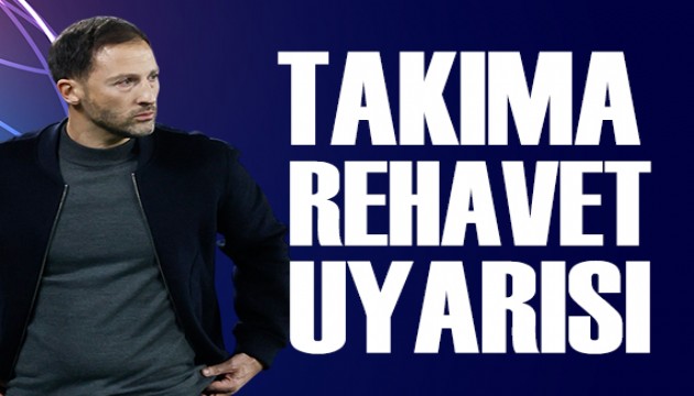 Tedesco'dan rehavet uyarısı | Spor manşetleri