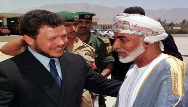 Ürdün Kralı ve Umman Sultanı ateşkesi görüştü