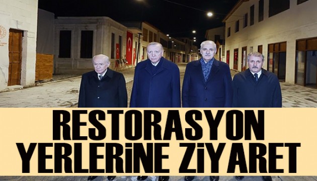 Cumhurbaşkanı Erdoğan'dan Hatay'da restorasyonu yapılan eserleri ziyaret