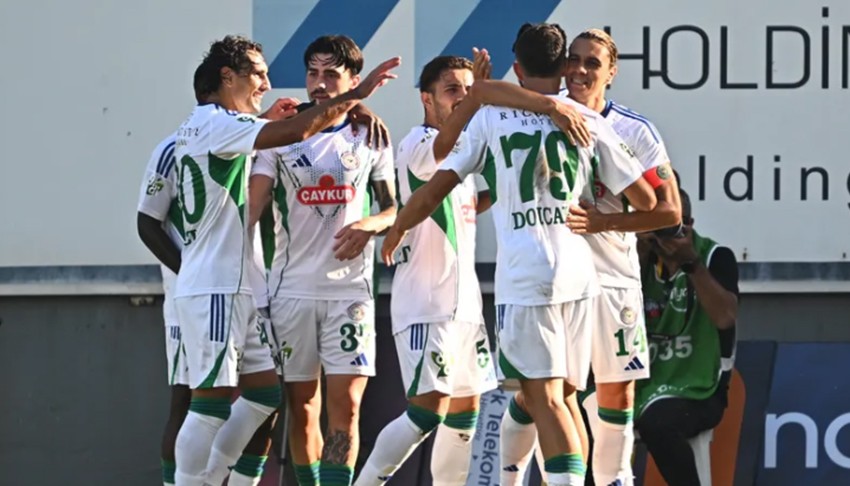Rizespor'dan tarihi deplasman başlangıcı