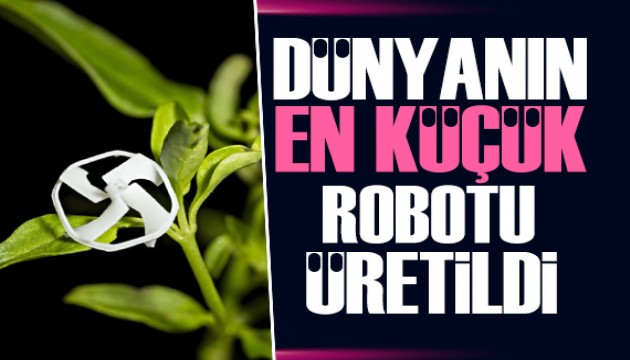 Dünyanın en küçük uçan robotu üretildi