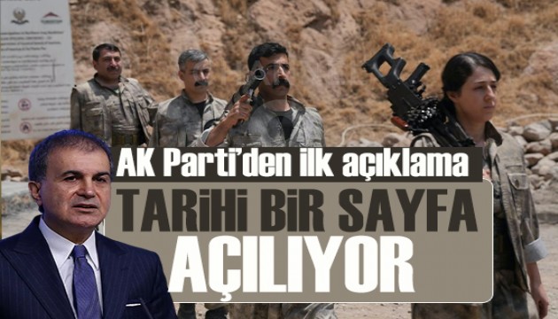 AK Parti'den PKK'nın silahları yakmasının ardından ilk açıklama: Kritik bir eşik geçildi