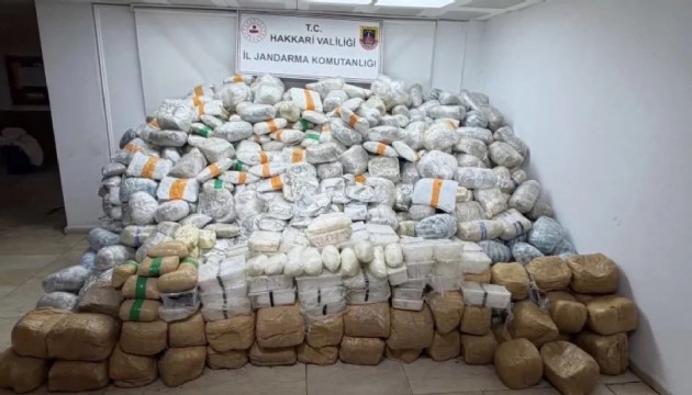 Hakkari'de uyuşturucu operasyonu