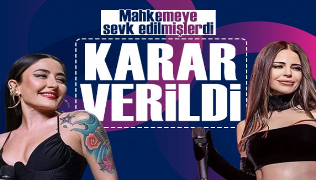 Simge Sağın ve Melek Mosso hakkında karar verildi