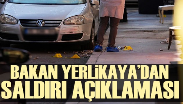 Ali Yerlikaya'dan polis merkezi saldırısıyla ilgili açıklama