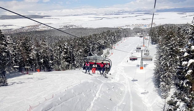 Sezon kar yağmadan açılacak