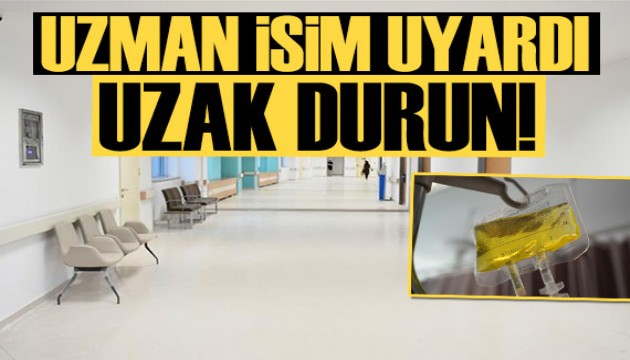 Uzman isimden kritik uyarı: Ölüm riski taşıyor!