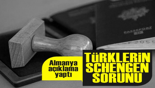 Almanya'dan Schengen vizesi açıklaması