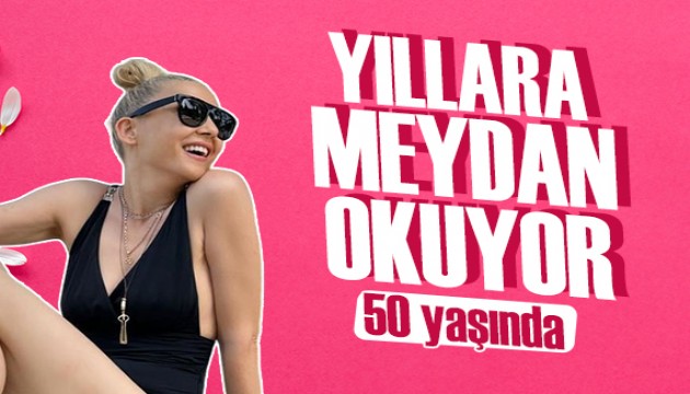 Şebnem Dönmez'in mayolu pozuna beğeni yağdı