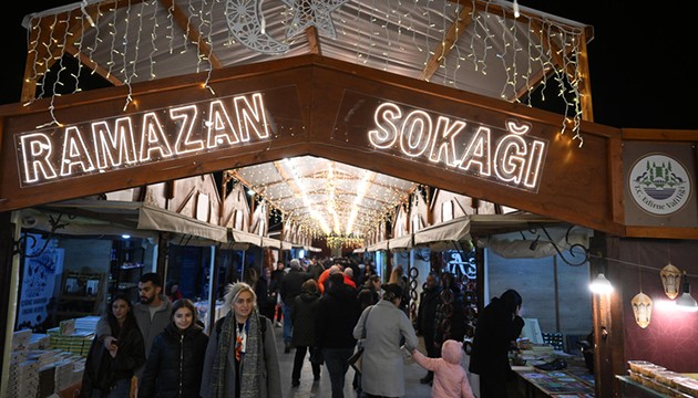 Selimiye'de Ramazan Sokağı açıldı