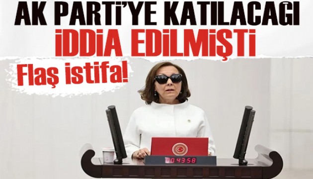 AK Parti'ye geçeceği iddia edilmişti! Bir vekil daha istifa etti