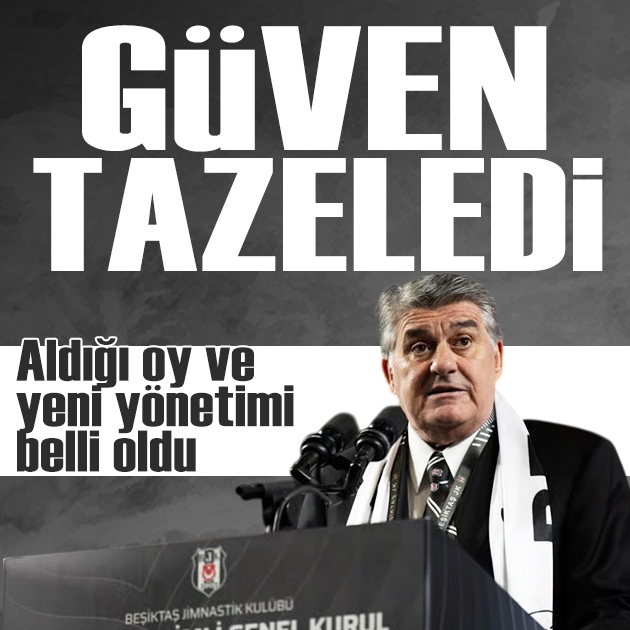 Beşiktaş'ta seçim sona erdi: Başkan Serdal Adalı güven tazeledi