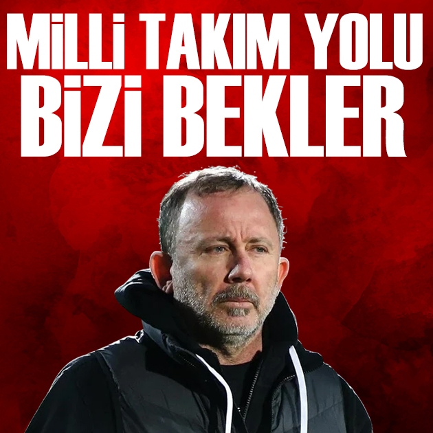 Sergen Yalçın’dan ilk açıklama: Başarılı bir Milli Takım yolu bizi bekliyor