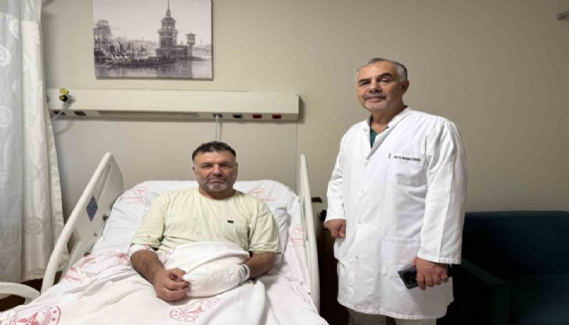 Sıcak torbası patlamasıyla vücudunun yüzde 30'u yandı!