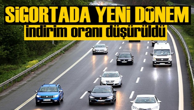Trafik sigortasında yeni dönem: İndirim oranı düşürüldü