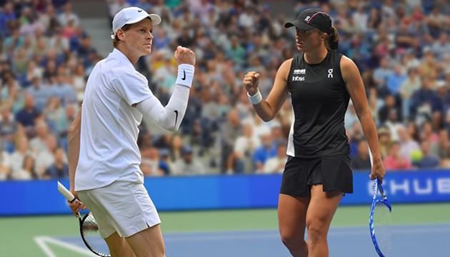 Sinner ve Swiatek ikinci turda