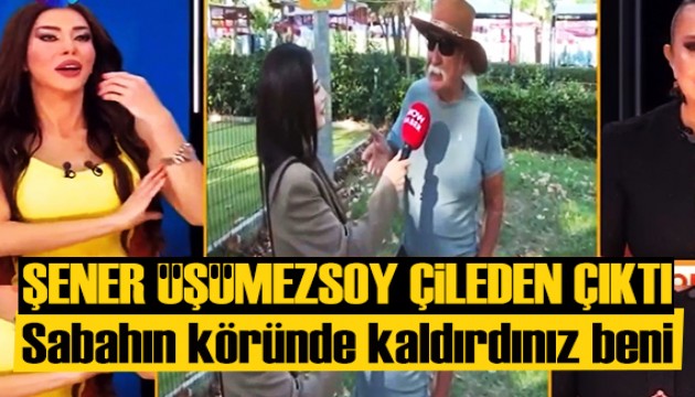 Şener Üşümezsoy canlı yayında çileden çıktı!